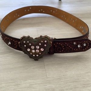 Justin Boots women’s brown belt